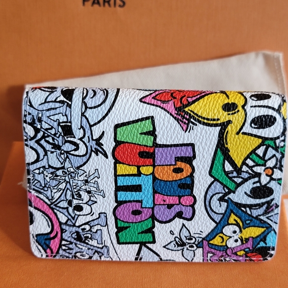 Louis Vuitton Graffiti POCKET ORGANIZER Giant Monogram MultiColor Wallet… - Picture 4 of 17